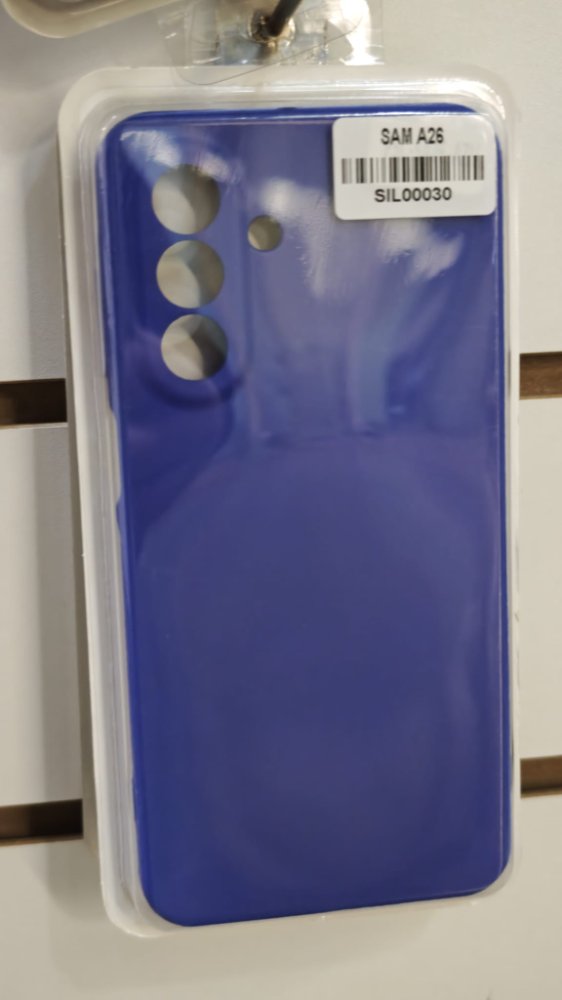 FUNDA SILICON CASE SAMSUNG A26 AZUL