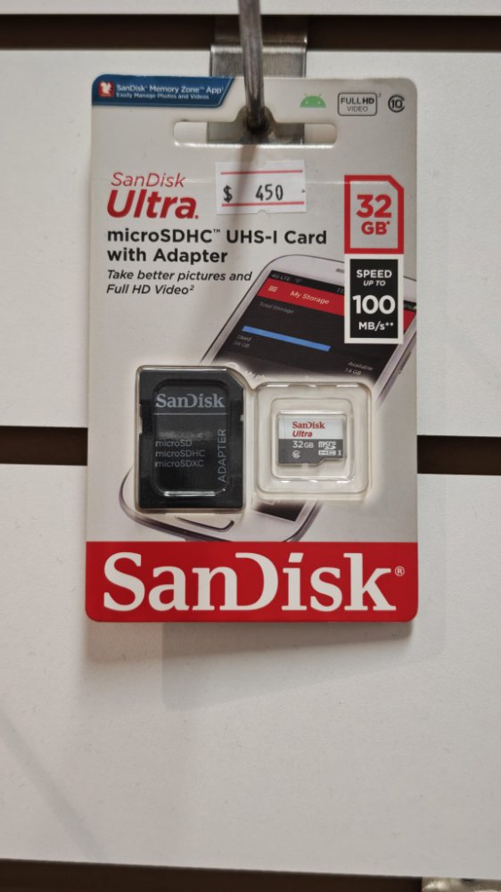 MICROSD SANDISK 32GB