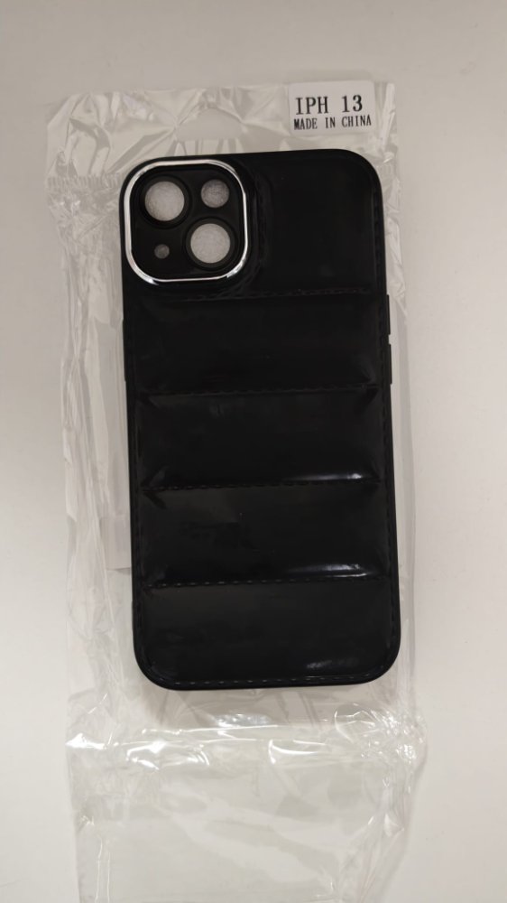 FUNDA PUFFER CASE IPHONE 13 NEGRO