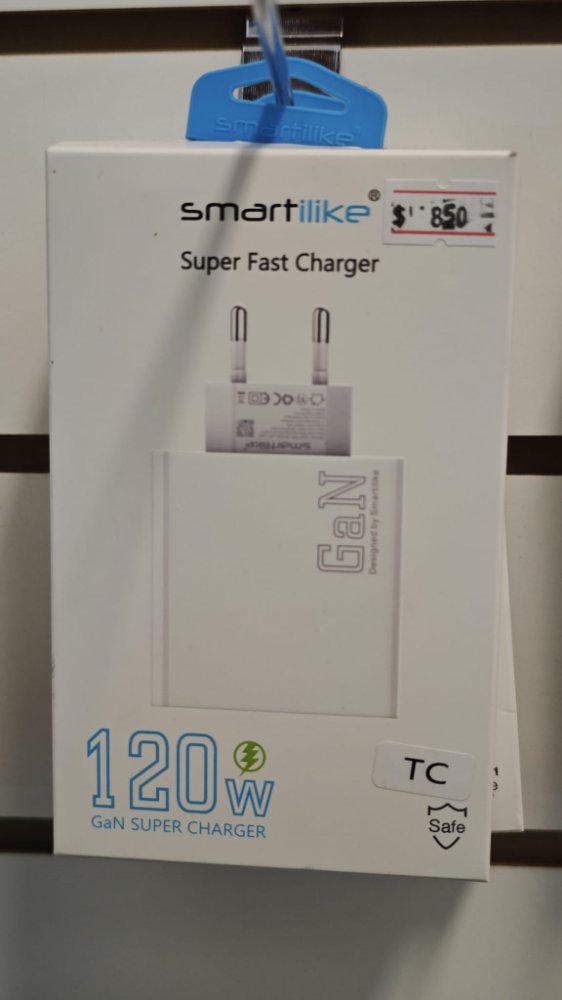 CARGADOR DE PARED USB 120W SMARTLIKE MT-TQ01 C