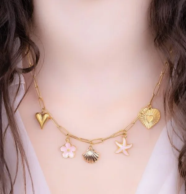 Collar Vida Rosa Ref D326