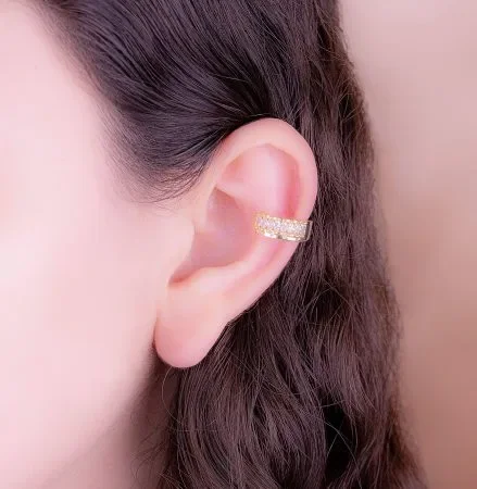 Ear Cuff Regina Dorado Ref E706