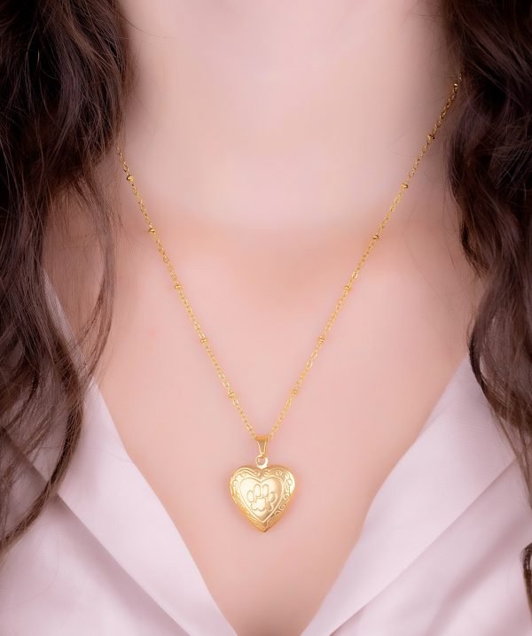 Relicario Huella Corazón Ref C327
