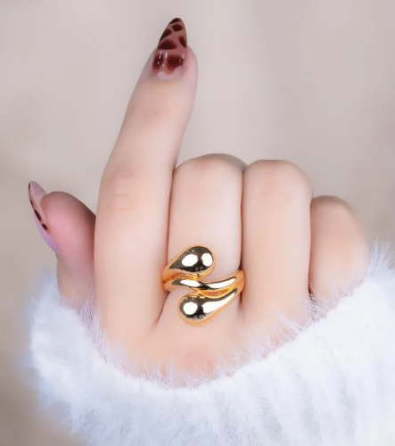 Anillo Cleo Dorado Ref A2302