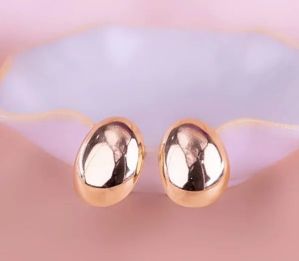 Aretes Aineh Dorados Ref B1326