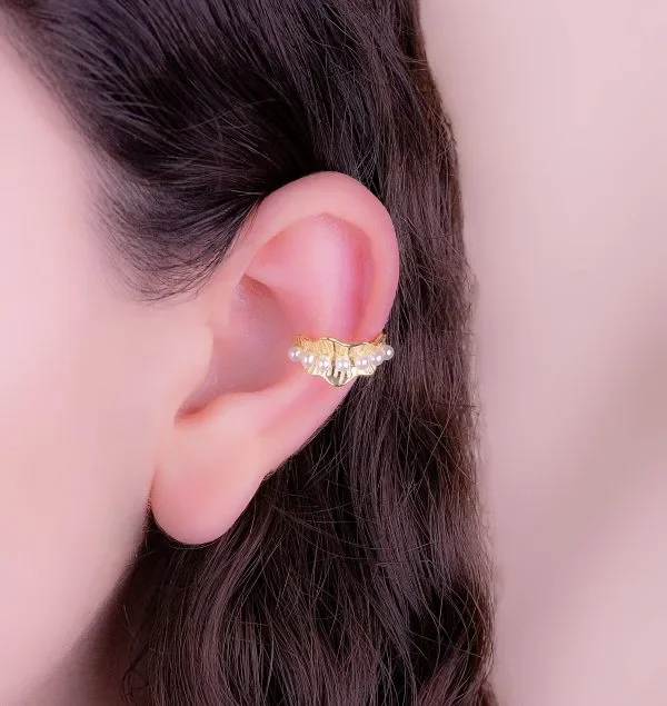 Ear Cuff Cordelia Dorado Ref  E646