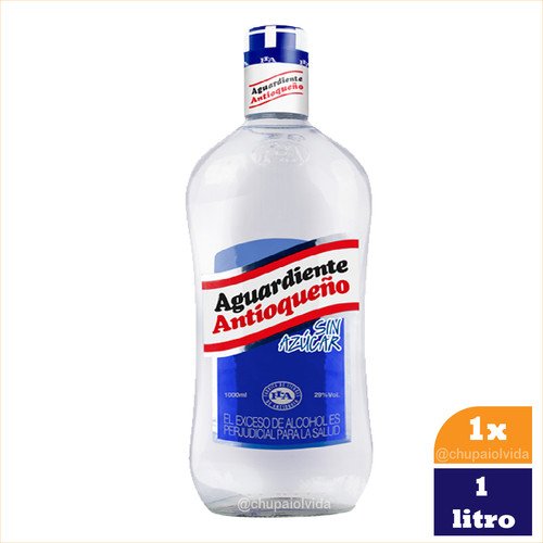 Aguardiente Tapa Azul1000ml