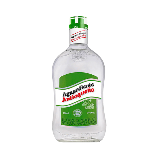 Aguardiente Tapa Verde 750 ml