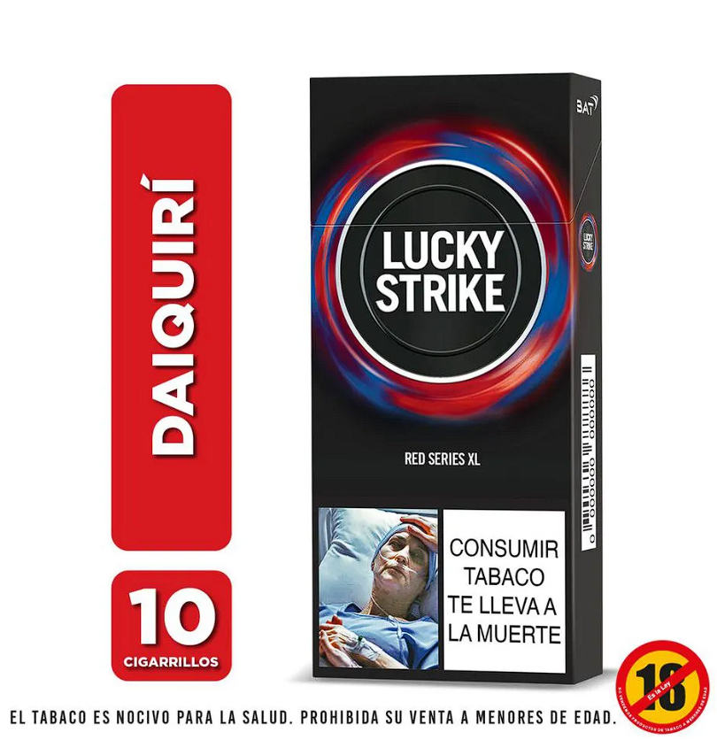 Cigarrillos Lucky Strike  x 10 Unds