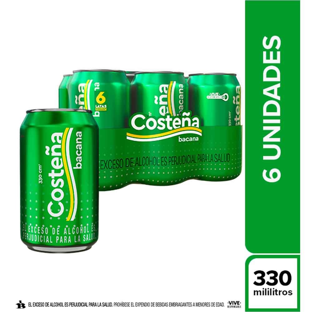 Costeña Bacana Lata 330ml