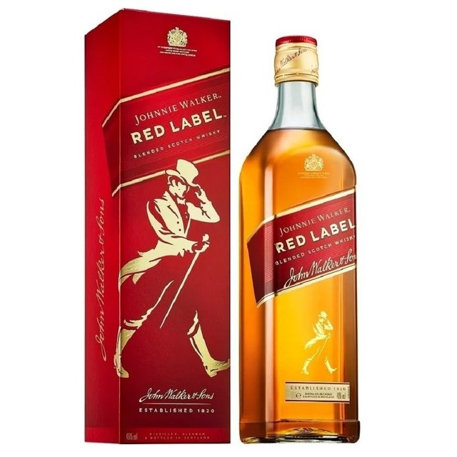 JOHNNIE WALKER. red label 8 Años (700 ml)