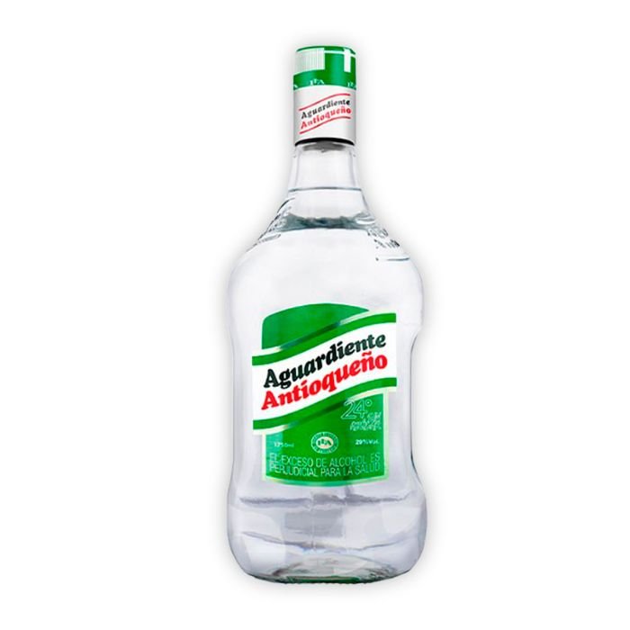 Aguardiente tapa verde Garrafa 1750ml