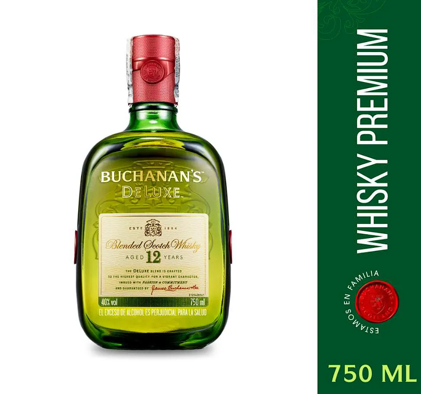 BUCHANAN S deluxe 12 Años (750 ml)