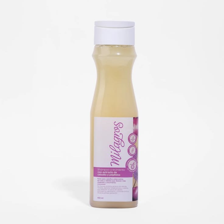 SHAMPOO DE CEBOLLA Y PEPTIDOS - MILAGROS