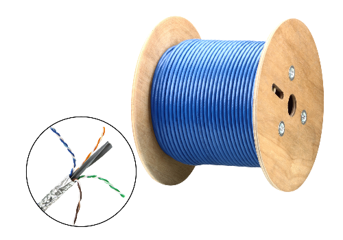 Cable LAN UTP Cat-6 4px24 Awg