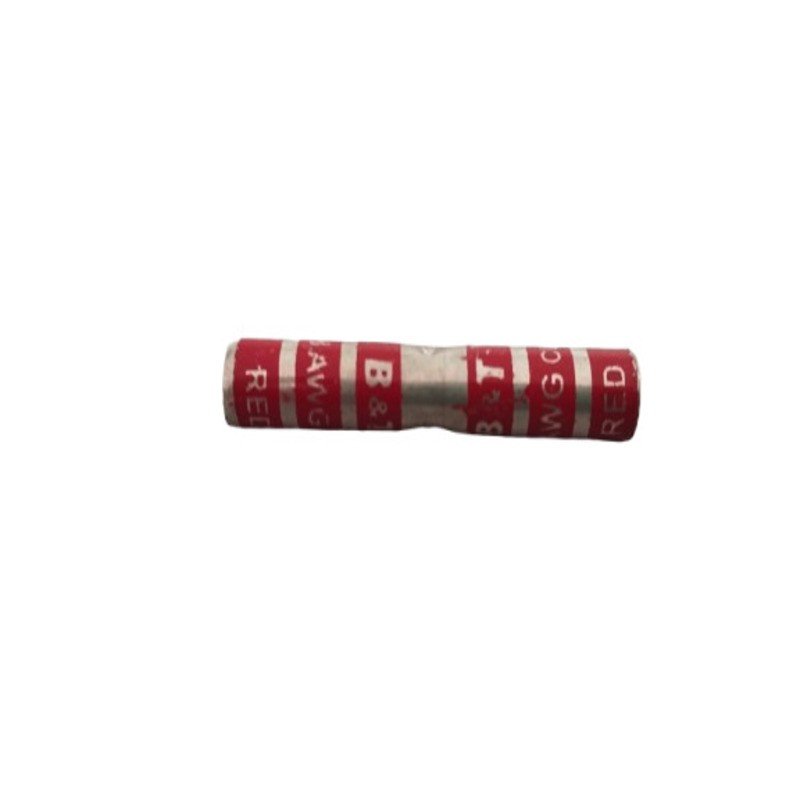 Conector Tubular N° 8 Cobre Estañado.
