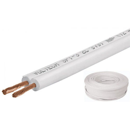 Cable Cobre Dúplex Blanco x Metro N°