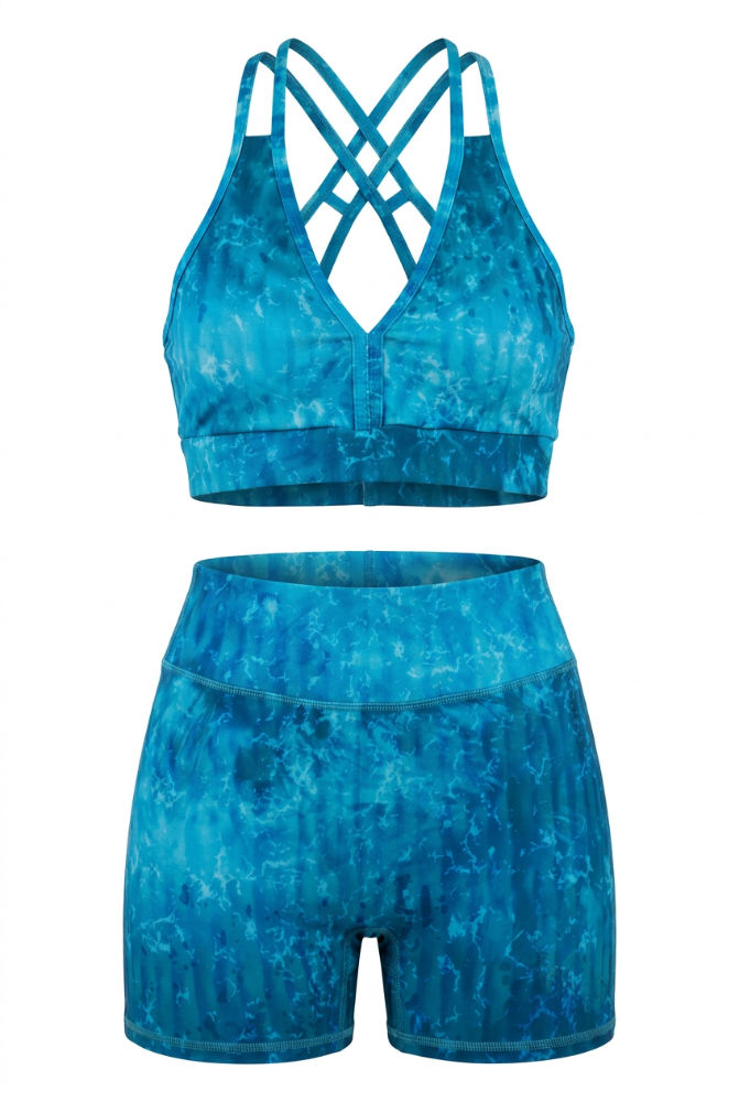 Top + licra corta sublimado
