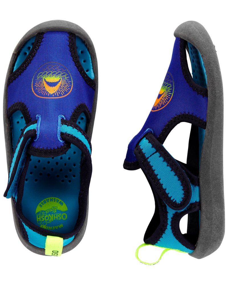 Zapatos Carter´s azul con verde