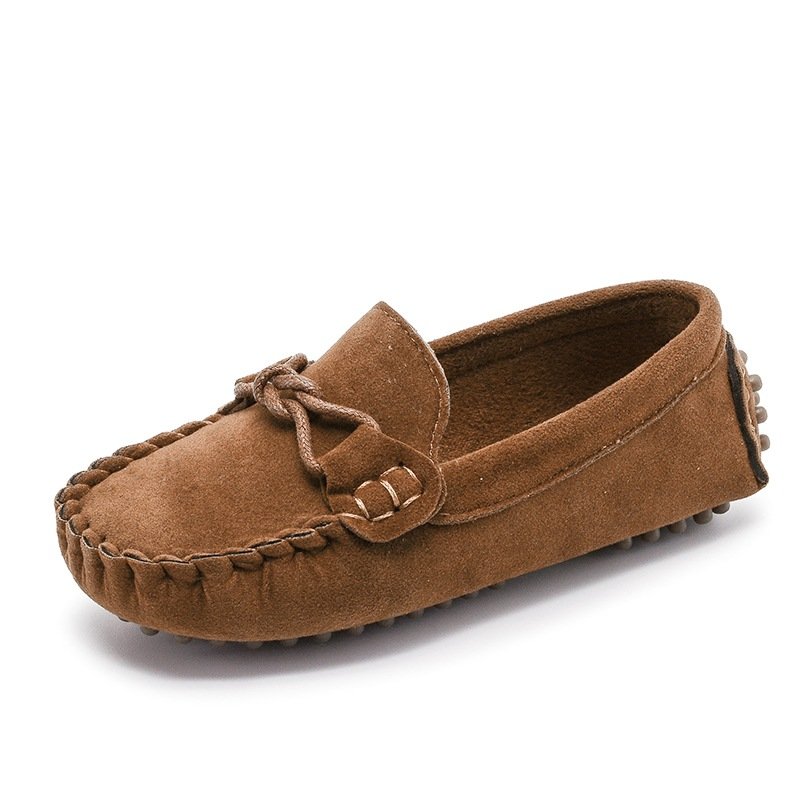 Zapatos mocasines color café