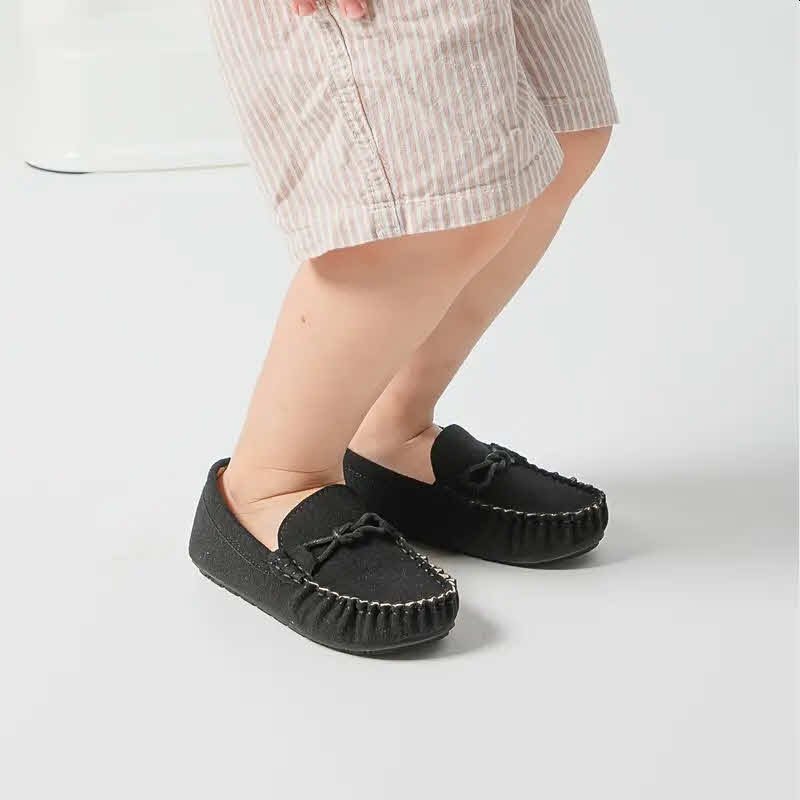 Mocasines zapatos casuales costura ligero gris oscuro
