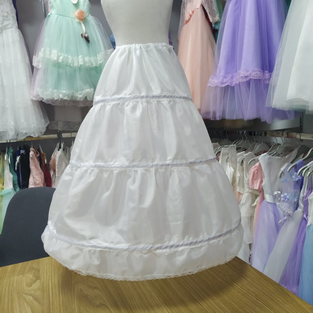 Accesorio de vestido, can can largo