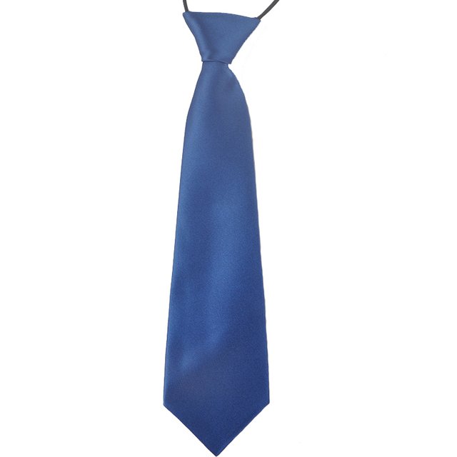 Corbata azul real