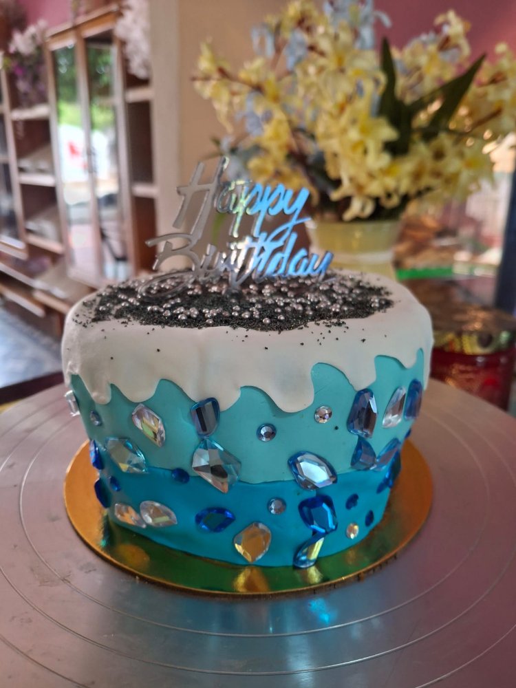torta de media libra decorada