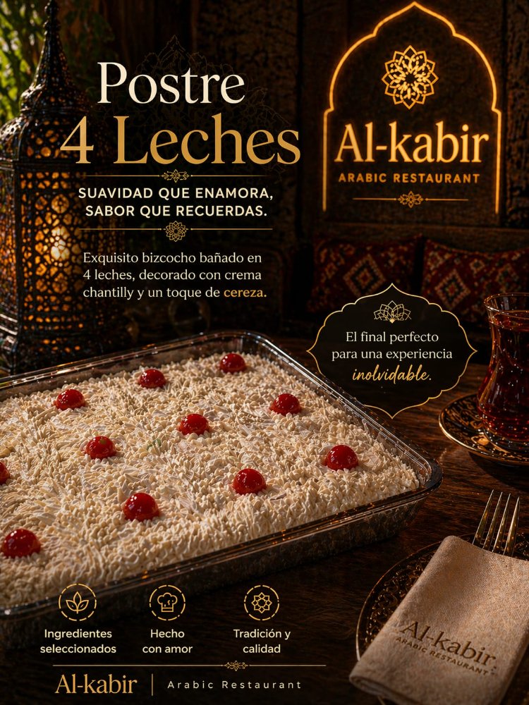 postre 4 leche