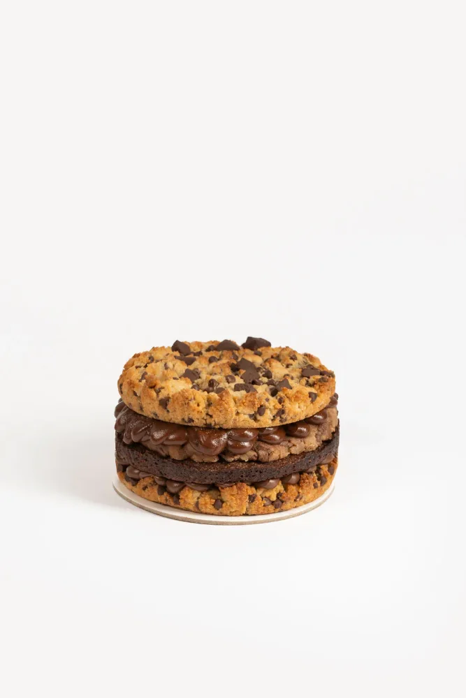 torta debrawnie y cuki de chocolota