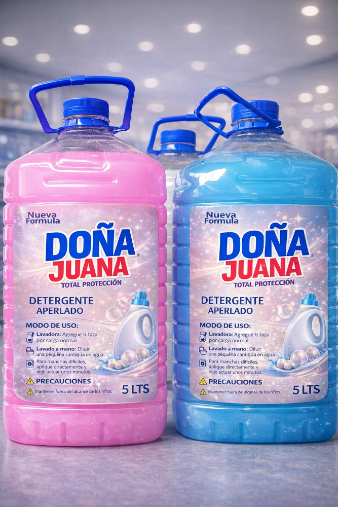 Detergente perlado