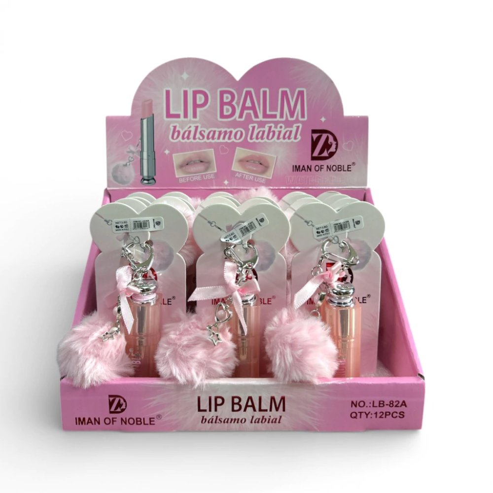 Lip Balm con Pompon