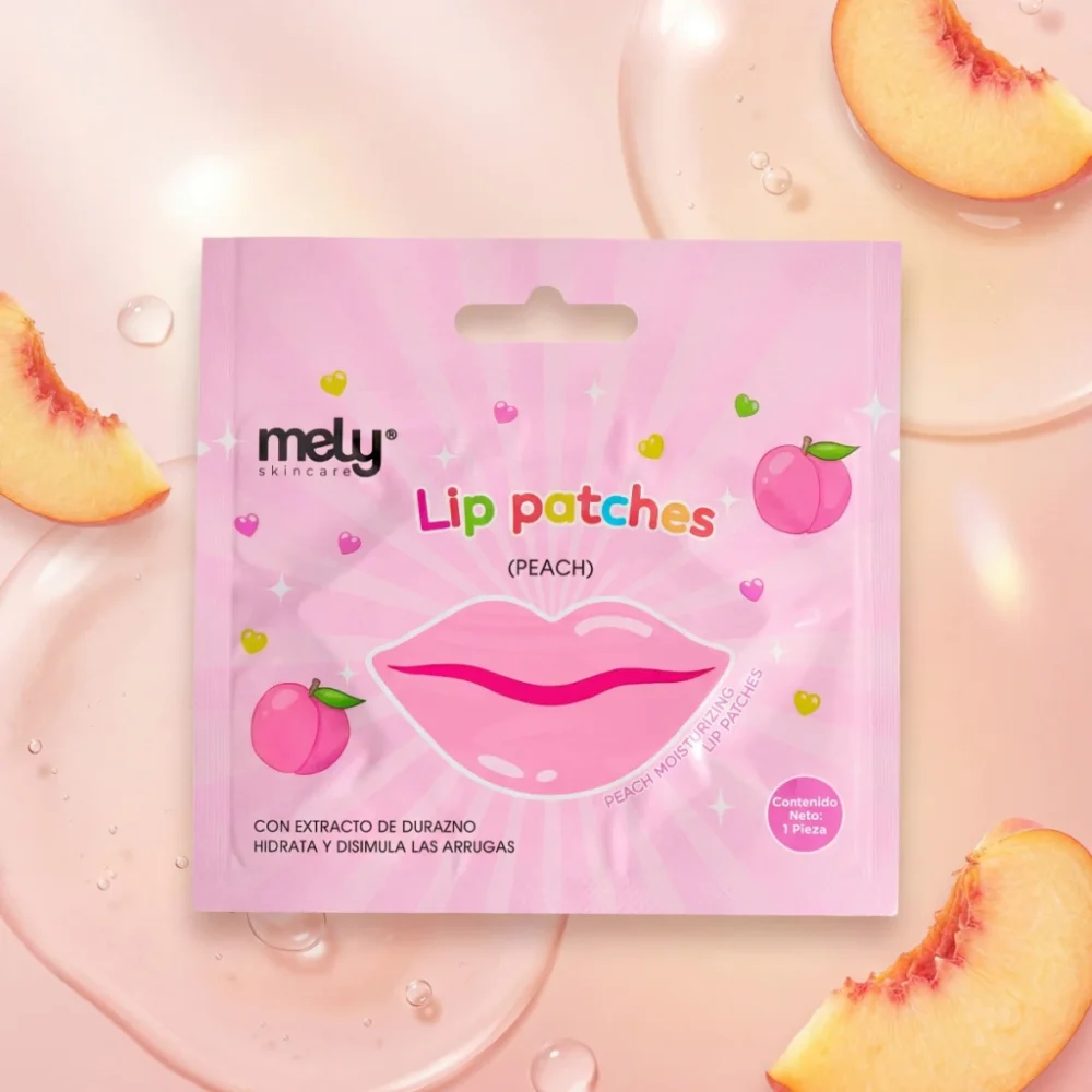 Parches para labios de durazno - MELY