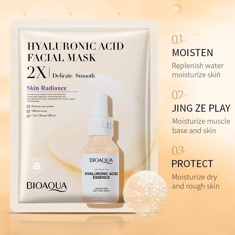 Mascarilla Facial Acido Hialuronico - UNI