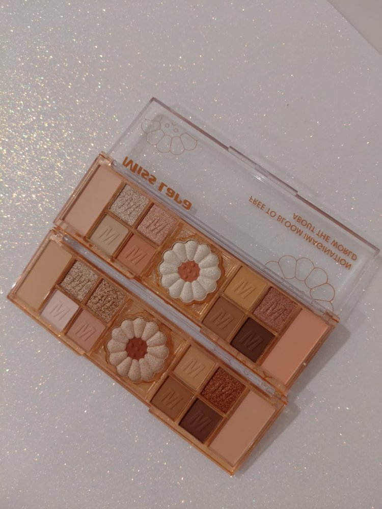 Paleta Sombras Miss Lara 3 en 1 - 2 tonalidades