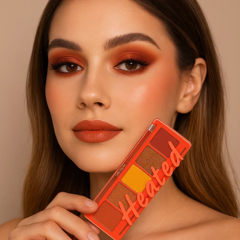 Paleta 5 sombras Heated - Ruby Rose