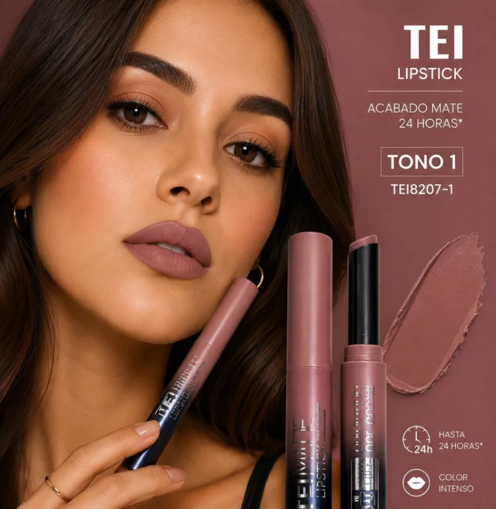 Labial Matte 24h Tono 1 - TEI