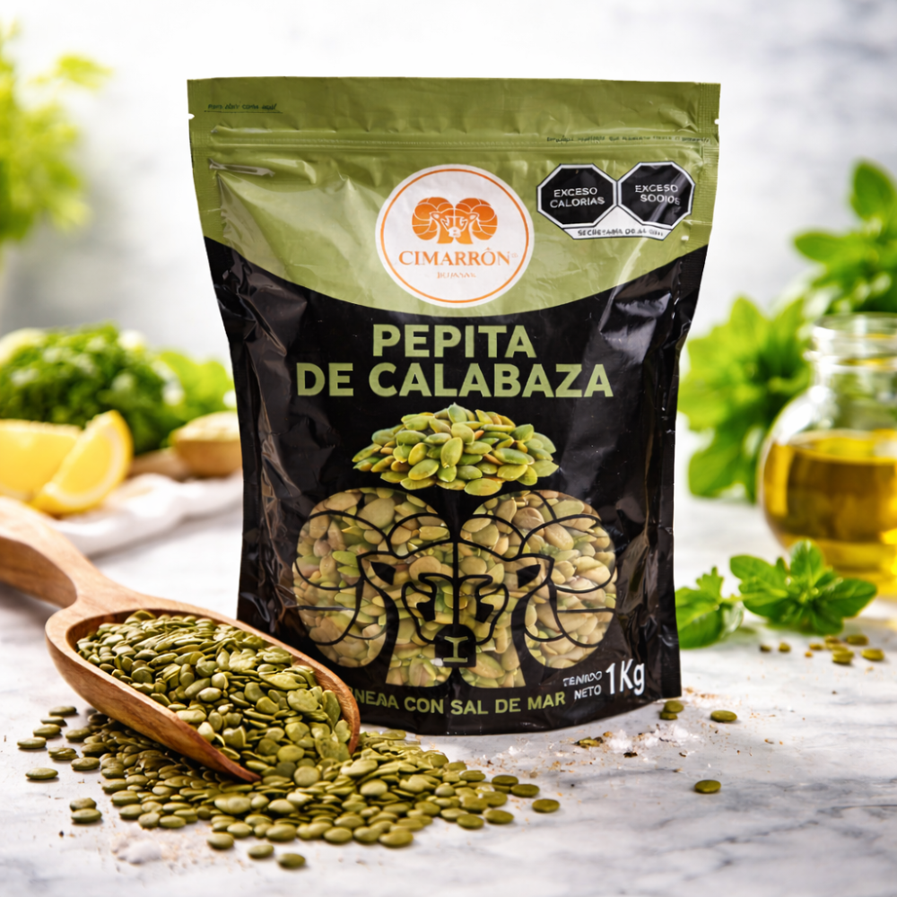 Pepita de Calabaza Salada 1KG