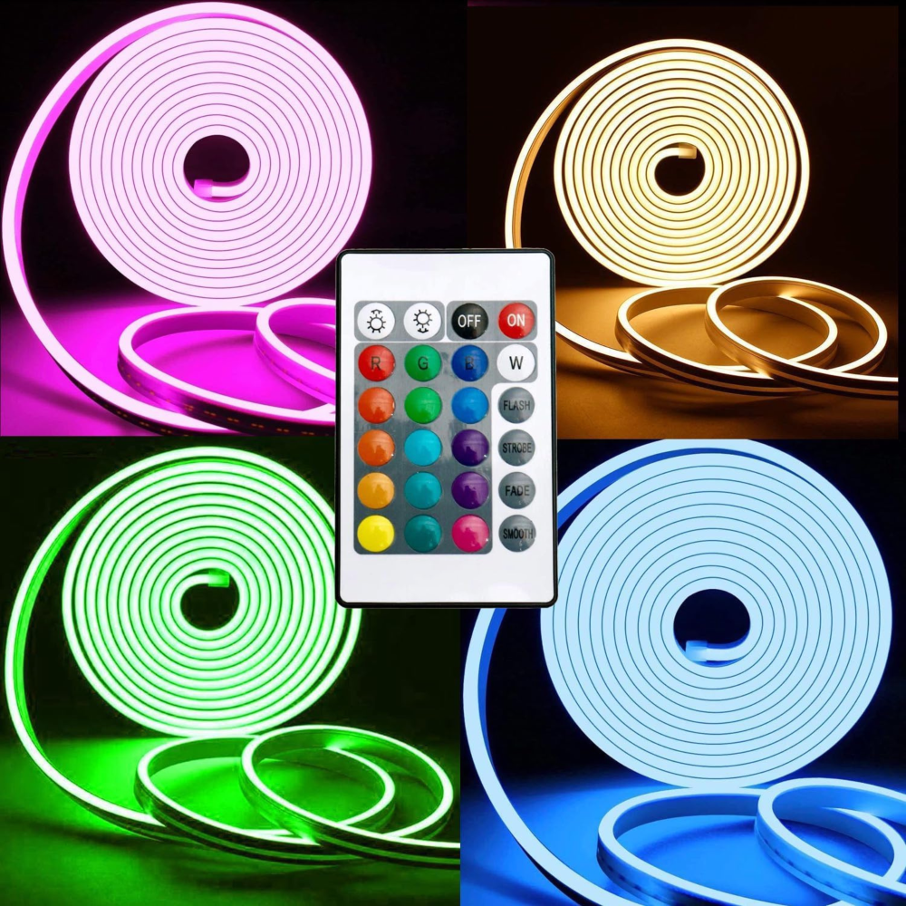 Cinta led neon 5mts con control 379554