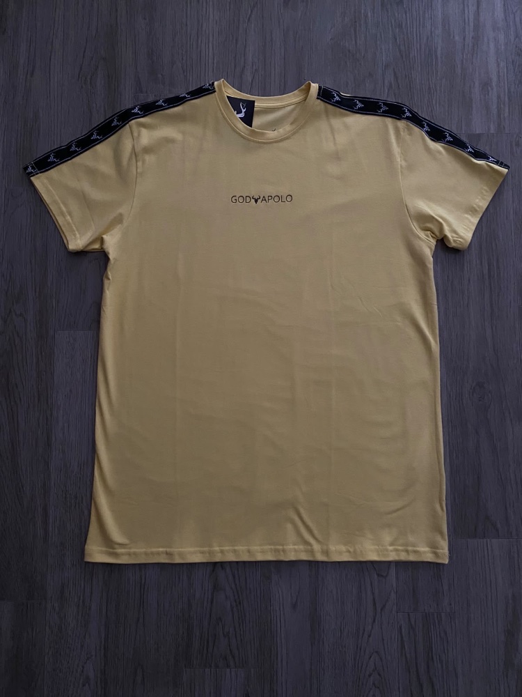Remera line amarillo