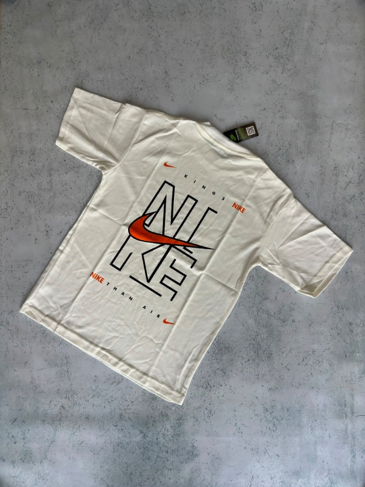 Remeras overzide nike blanco