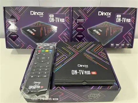 TV BOX DINAX LINK 4K ON-TV PLUS