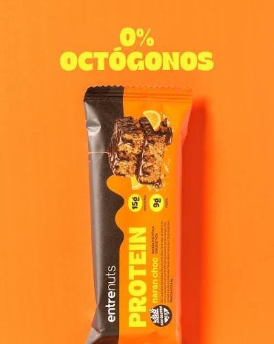 Barrita proteica naranja y chocolate - Entrenuts