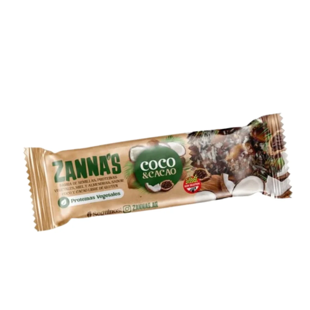 Barrita de coco - Zannas
