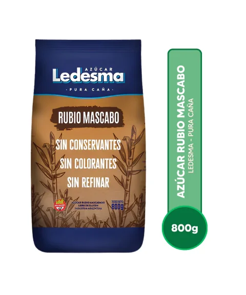 Azucar Mascabo - Ledesma (800gr)