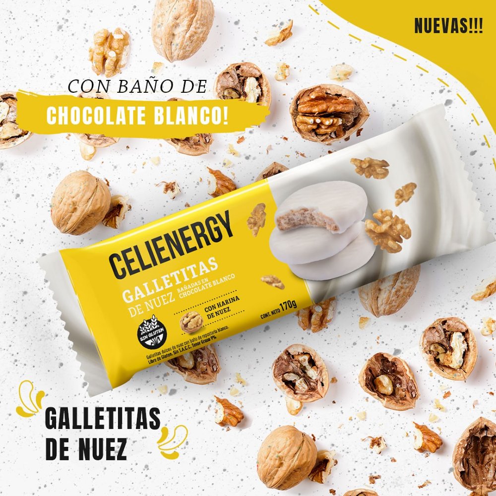Galletitas de Nuez - Celienergy