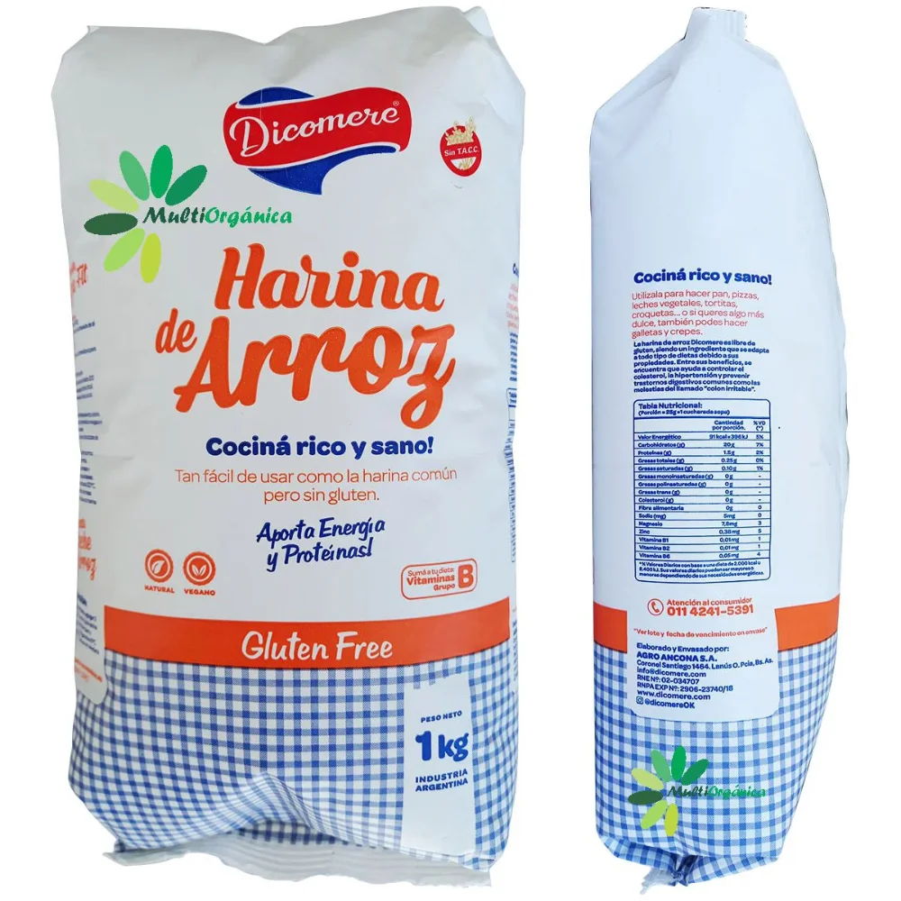 Harina de arroz - Dicomere (1kg)