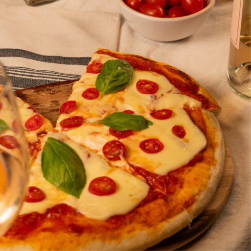 Prepizza sin harinas de trigo (Almidones + Harina de almendras)