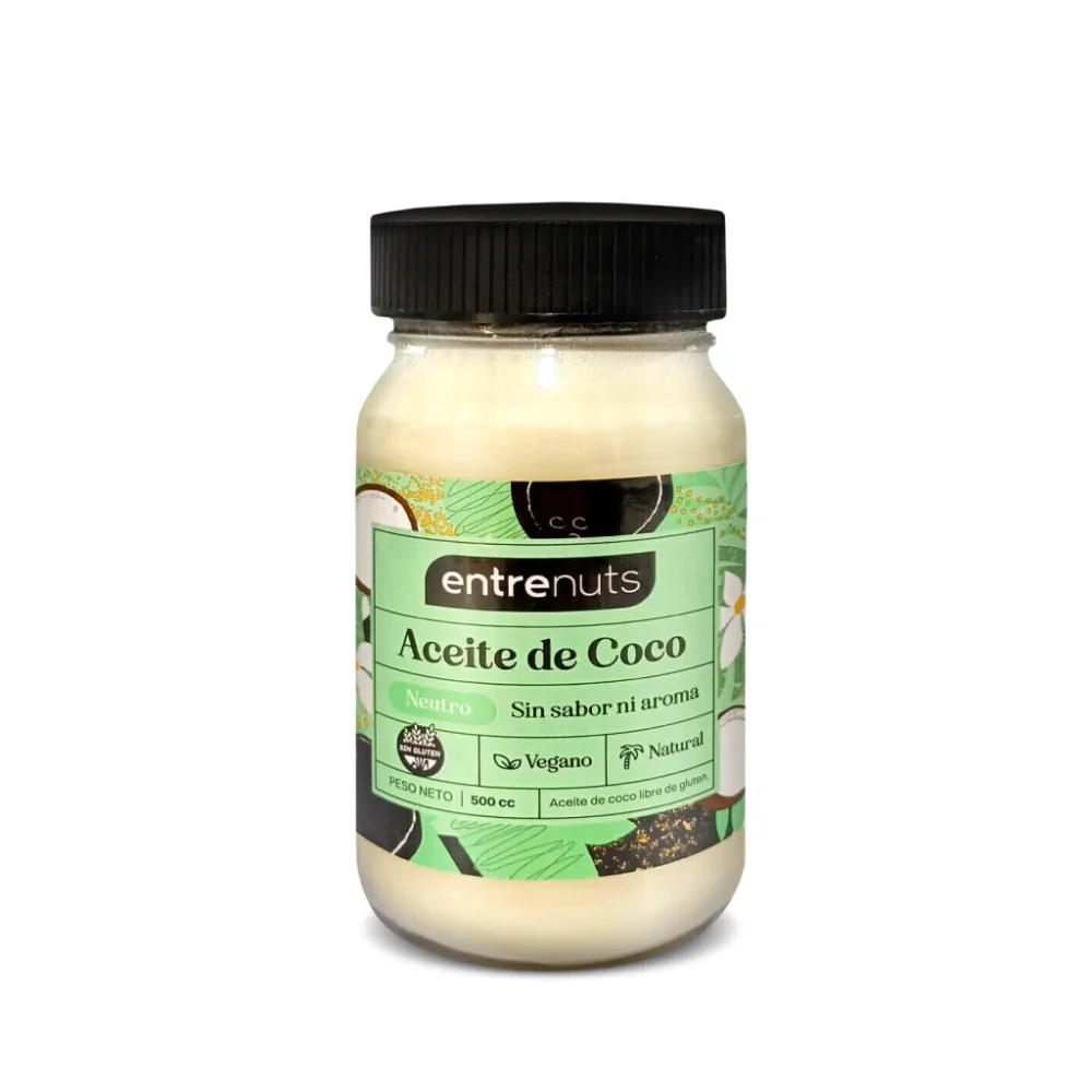 Aceite de coco neutro - Entrenus (500cc)