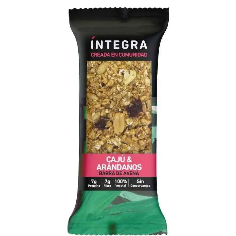 Barrita de castaña de caju y arándanos - Integra